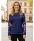 Premium cu hanorac funcțional pentru femei ALTISPORT VOJ/ALW063MI01 PURPURIU ÎNCHIS