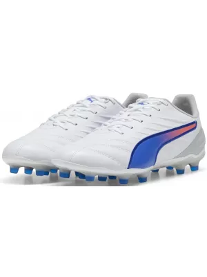 Cizme PUMA KING PRO FG/AG 107862_02 PUMA WHITE/BLUEMAZING