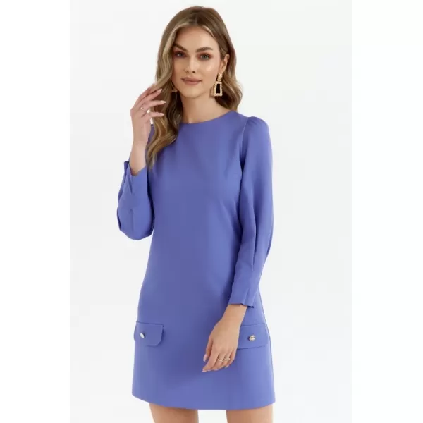  Rochie MAKOVER K148 VIOLET DESCHIS 