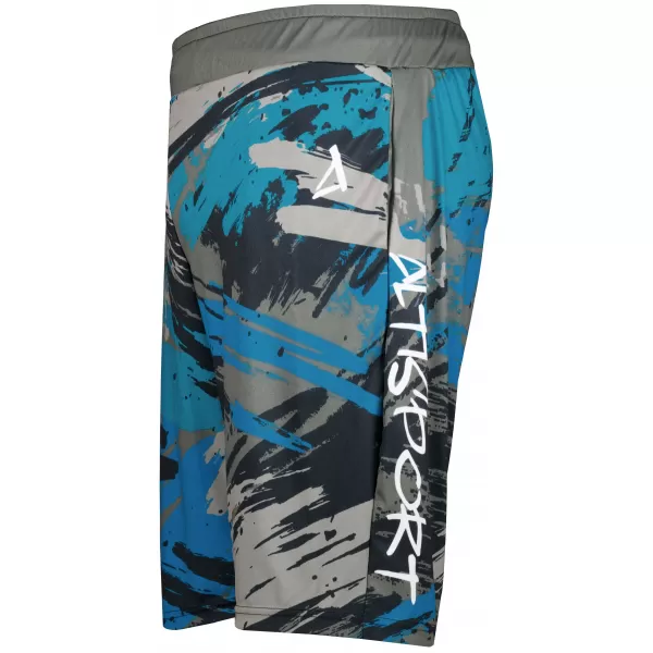  Premium pantaloni scurți funcționali pentru bărbați ALTISPORT VOJ/ALM014KRA01 NEGRU/KEROSEN 