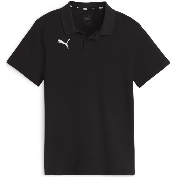  Mens t -thirt cu guler PUMA TEAMGOAL CASUALS POLO JR 658606_03 PUMA BLACK/PUMA WHITE 