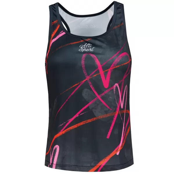  Maieu premium funcțional pentru femei ALTISPORT VOJ/ALW082TIL01 NEGRU 