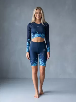 Jambiere pentru femei deasupra genunchilor premium ALTISPORT VOJ/ALW109LEG02 REGAL