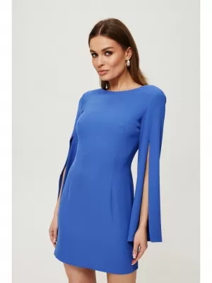 Rochie MAKOVER K190 ALBASTRU