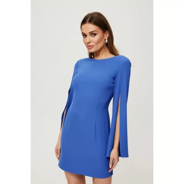  Rochie MAKOVER K190 ALBASTRU 