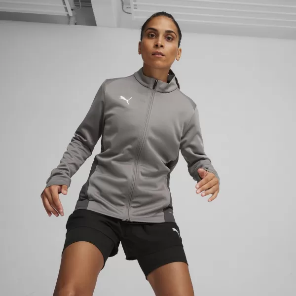  Geacă pentru doamne PUMA TEAMGOAL TRAINING JACKET WMN 658635_13 FONTĂ/ALB/GRI DE UMBRĂ 