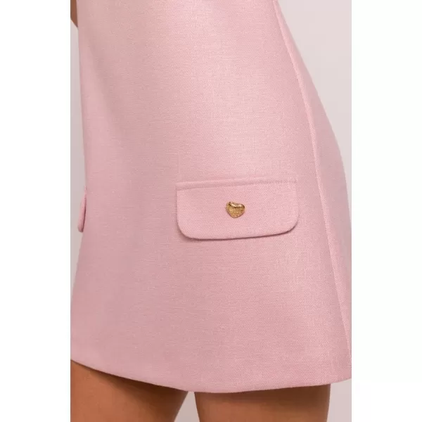  Rochie MOE M855 PIERSICĂ 