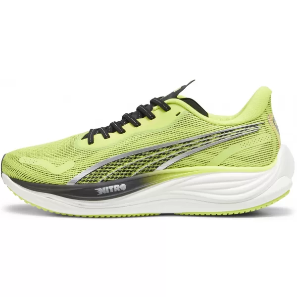  Pantofi pentru bărbați PUMA VELOCITY NITRO 3 PSYRUSH 380080_01 LIME POW/NEGRU/SILVER 