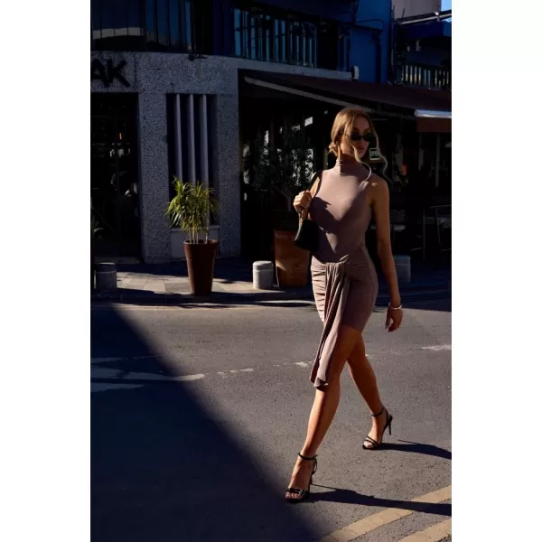  Rochie MOE M841 BEJ 