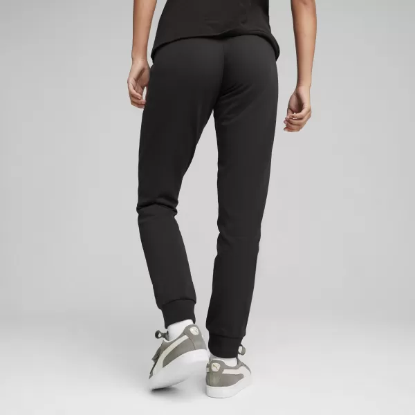  Pantalonii pentru doamne PUMA TEAMGOAL CASUALS PANTS WMN 658604_03 PUMA BLACK/PUMA WHITE 