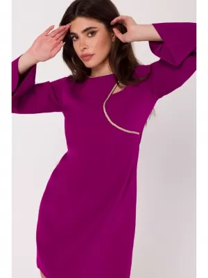Rochie MAKOVER K181 RUBINE