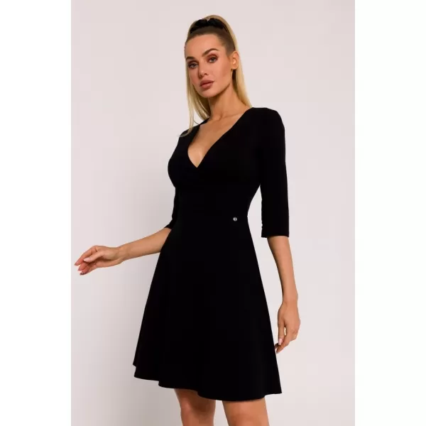  Rochie MOE M786 NEGRU 