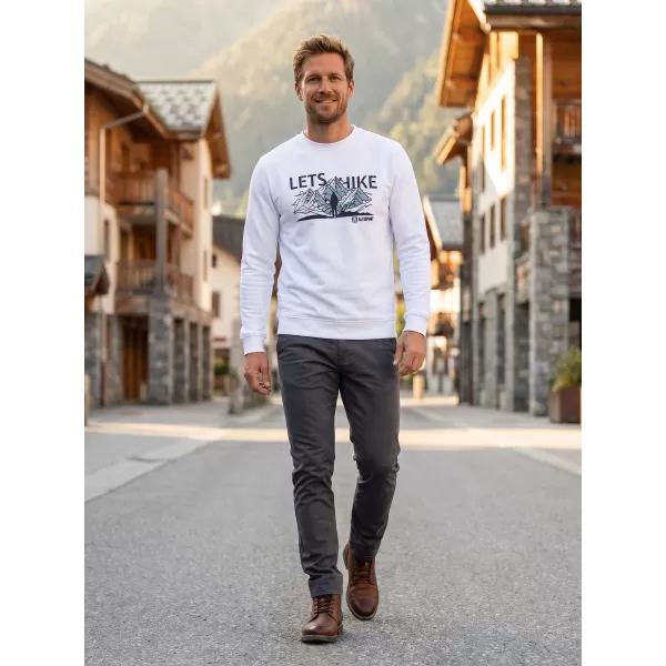  Panoul pentru bărbați ALTISPORT ALM190406 ALB 