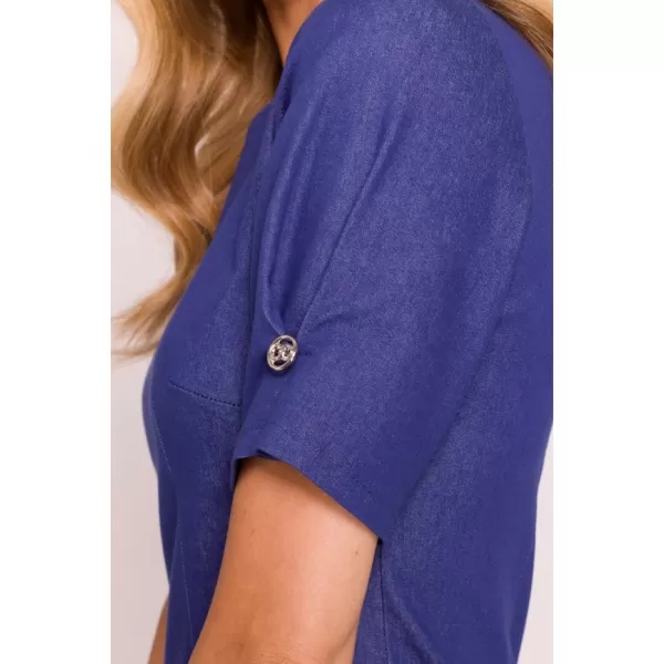  Rochie MOE M842 ALBASTRU 