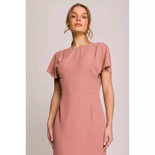  Rochie STYLOVE S398 TRANDAFIR 