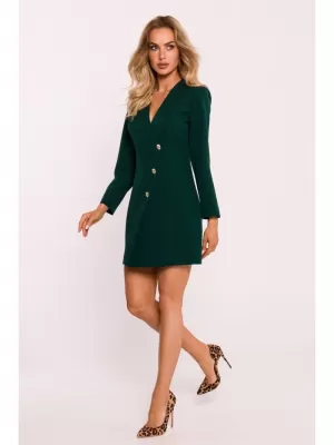 Rochie MOE M793 VERDE STICLA