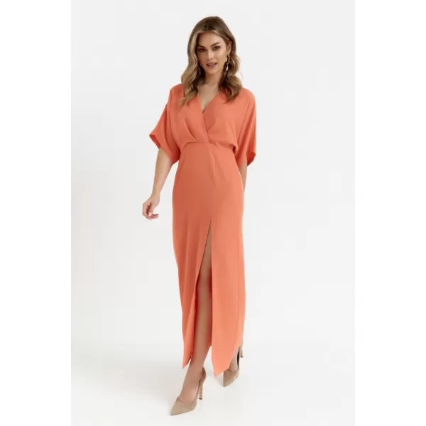  Rochie MAKOVER K163 PORTOCALE 