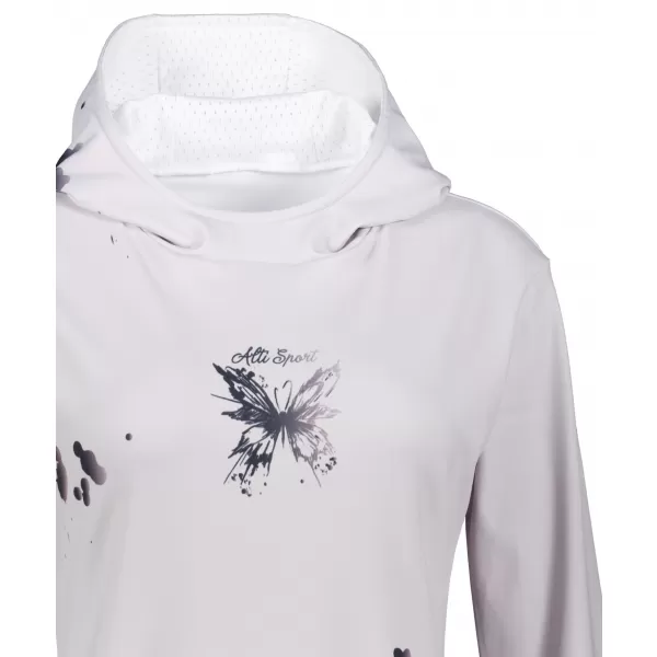  Premium cu hanorac funcțional pentru femei ALTISPORT VOJ/ALW077MI01 GRI -BLACK 