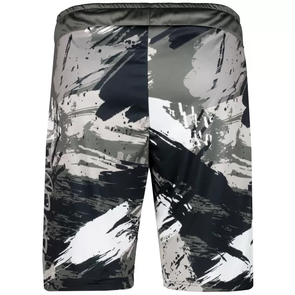  Premium pantaloni scurți funcționali pentru bărbați ALTISPORT VOJ/ALM014KRA01 NEGRU -GRAY 