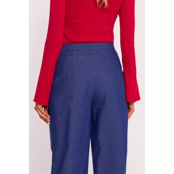  Pantaloni de dama MOE M799 ALBASTRU 