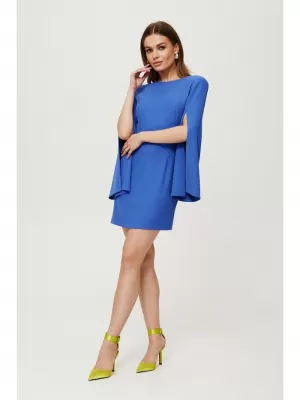 Rochie MAKOVER K190 ALBASTRU