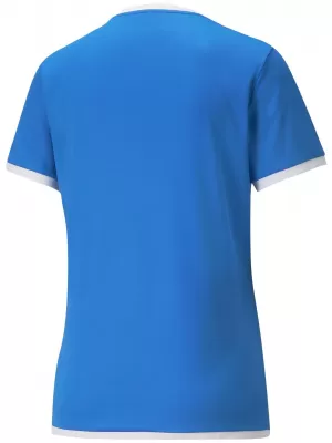 Cămașă funcțională feminină PUMA TEAMLIGA JERSEY W 704934_02 LIMONADĂ ALBASTRĂ ELECTRICĂ