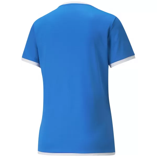  Cămașă funcțională feminină PUMA TEAMLIGA JERSEY W 704934_02 LIMONADĂ ALBASTRĂ ELECTRICĂ 