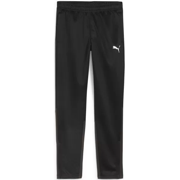  Piese de fotbal pentru copii PUMA TEAMGOAL TRAINING PANT JR 658641_03 PUMA NEGRU/ALB/GRI ÎNCHIS 