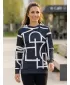 Premium cu hanorac funcțional pentru femei ALTISPORT VOJ/ALW085MI01 NEGRU