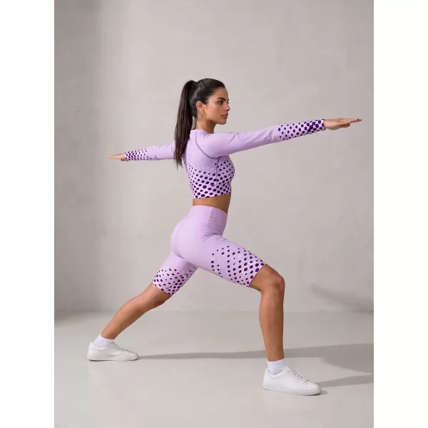  Jambiere pentru femei deasupra genunchilor premium ALTISPORT VOJ/ALW109LEG02 LILIAC 