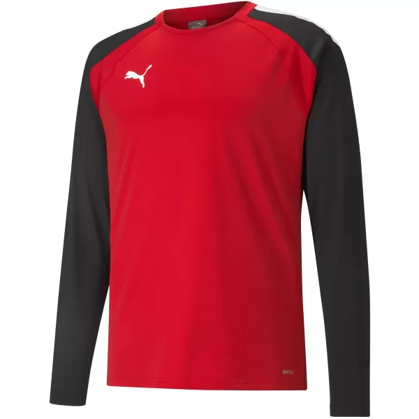  Panoul pentru bărbați PUMA TEAMLIGA TRAINING SWEAT 657238_01 PUMA RED/PUMA BLACK 
