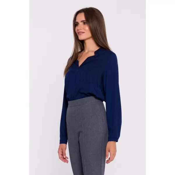  Bluza de dama STYLOVE S375 ALBASTRU MARIN 