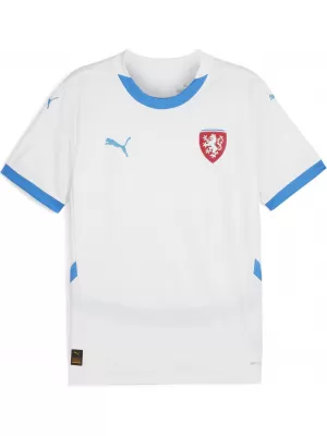 Jersey de fotbal PUMA FACR AWAY JERSEY REPLICA 774128_02 PUMA WHITE/IGNITE BLUE