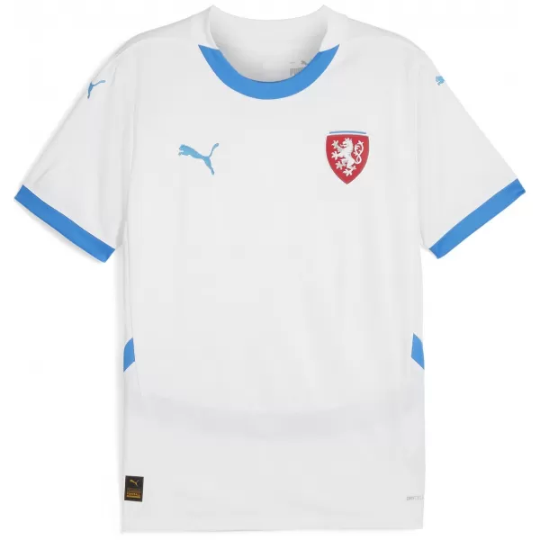  Jersey de fotbal PUMA FACR AWAY JERSEY REPLICA 774128_02 PUMA WHITE/IGNITE BLUE 