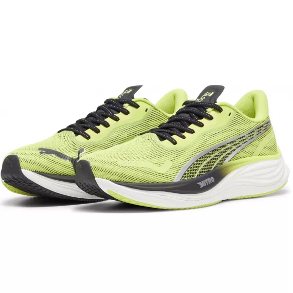  Pantofi pentru bărbați PUMA VELOCITY NITRO 3 PSYRUSH 380080_01 LIME POW/NEGRU/SILVER 