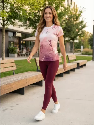 Premium funcțional pentru femei ALTISPORT VOJ/ALW083TR01 ALB -PINK