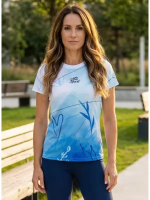 Premium funcțional pentru femei ALTISPORT VOJ/ALW083TR01 ALB -BLUE