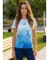 Premium funcțional pentru femei ALTISPORT VOJ/ALW083TR01 ALB -BLUE