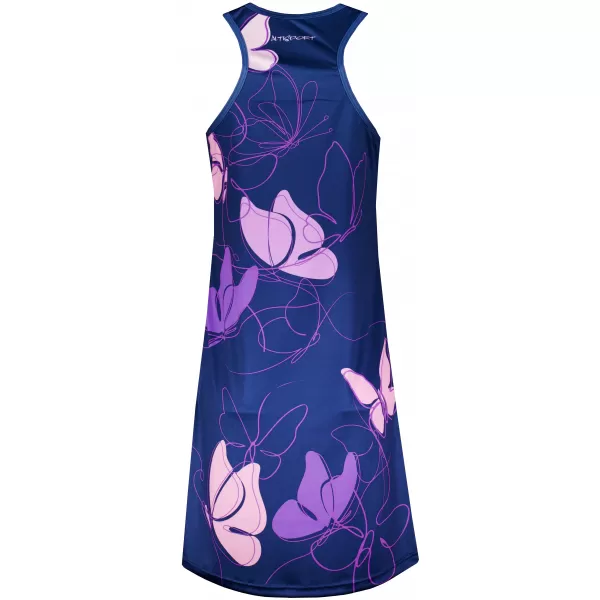 Premium rochie funcțională pentru femei ALTISPORT VOJ/ALW086SAT01 ALBASTRU ÎNCHIS/VIOLET 