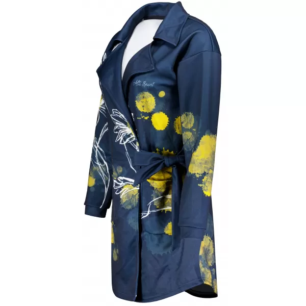  Geanta premium pentru femei pentru femei ALTISPORT VOJ/ALW104MI05 NEGRU -YELLOW 