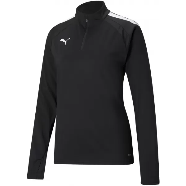  Geacă pentru doamne PUMA TEAMLIGA 1/4 ZIP TOP W 657253_03 PUMA BLACK/PUMA WHITE 