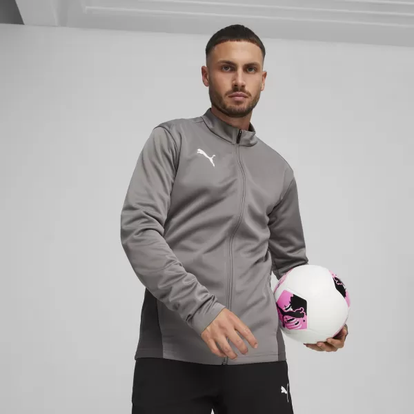  Sacou PUMA TEAMGOAL TRAINING JACKET 658633_13 FONTĂ/ALB/GRI DE UMBRĂ 