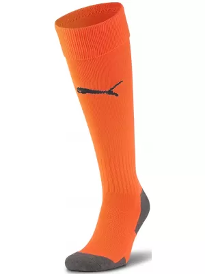 Șosete de fotbal PUMA TEAM LIGA SOCKS CORE 703441_45 NRGY RED/ NRGY RED/PUMA BLACK