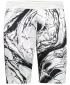 Premium pantaloni scurți funcționali pentru bărbați ALTISPORT VOJ/ALM071KRA01 ALB -ȘI -BLACK