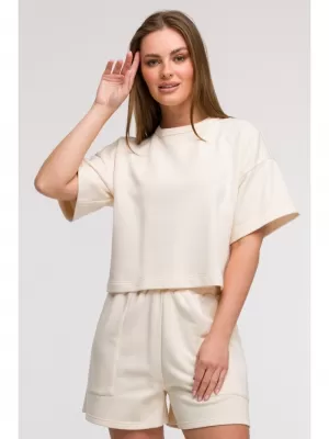 Hanorac de dama BEWEAR B294 VANILIE