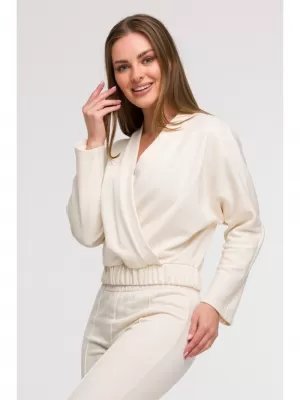 Hanorac de dama BEWEAR B292 VANILIE