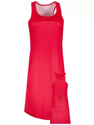 Premium rochie funcțională pentru femei ALTISPORT VOJ/ALW075SAT01 ROȘU STRĂLUCITOR