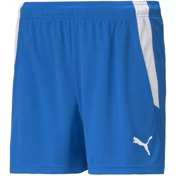  Pantaloni scurți pentru doamne PUMA TEAMLIGA SHORTS W 704936_02 LIMONADĂ ALBASTRĂ ELECTRICĂ 