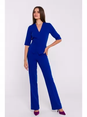 Salopete de dama STYLOVE S377 ALBASTRU REGAL