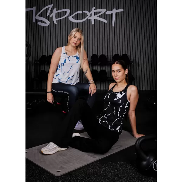  Rezervorul funcțional al femeilor de vârf al premium ALTISPORT VOJ/ALW052TIL01 NEGRU 